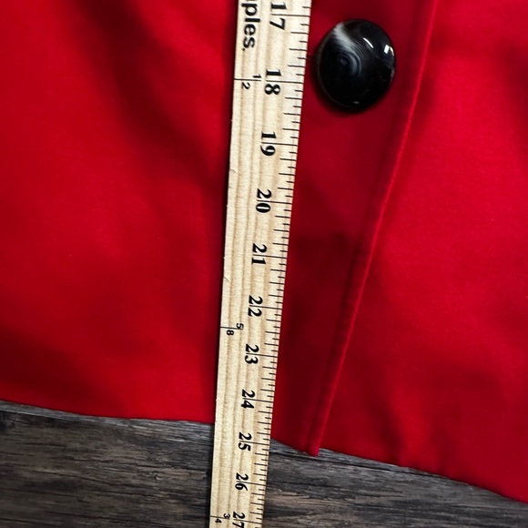 Talbots Red Blazer Elegant Suit Jacket - Picture 7 of 9
